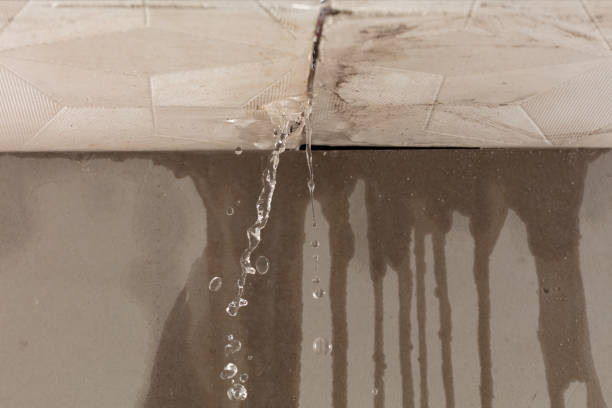 Professional Flood Damage Cleanup technician working in Crosby, TX